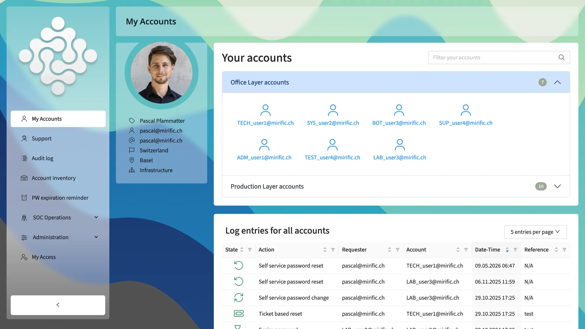 AccountManager — reset passwords across segregated AD domains from a single screen