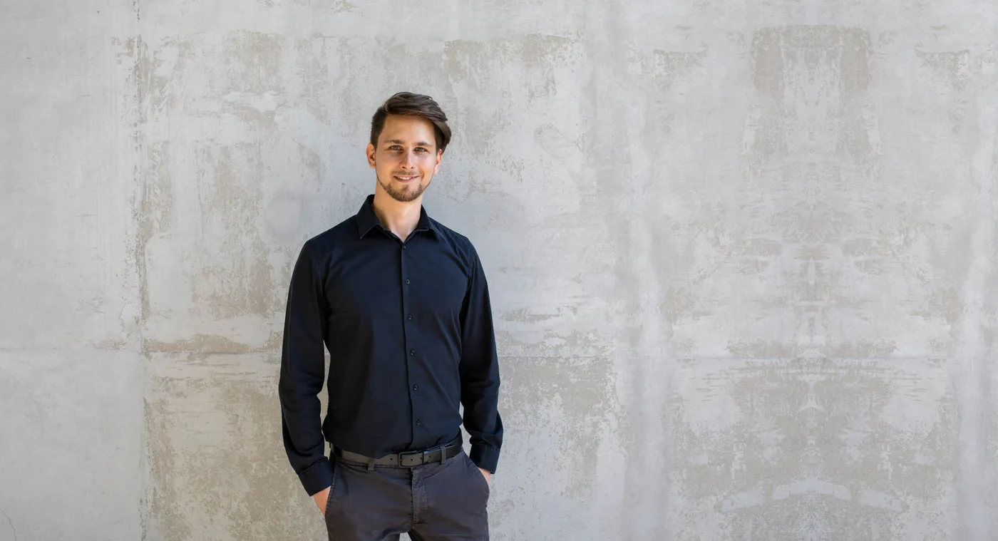 Pascal Pfammatter, Gründer von Mirific, fotografiert in Basel